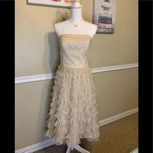 White House Black Market Silk Cocktail Dre…